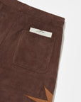 Corduroy Brown Shorts