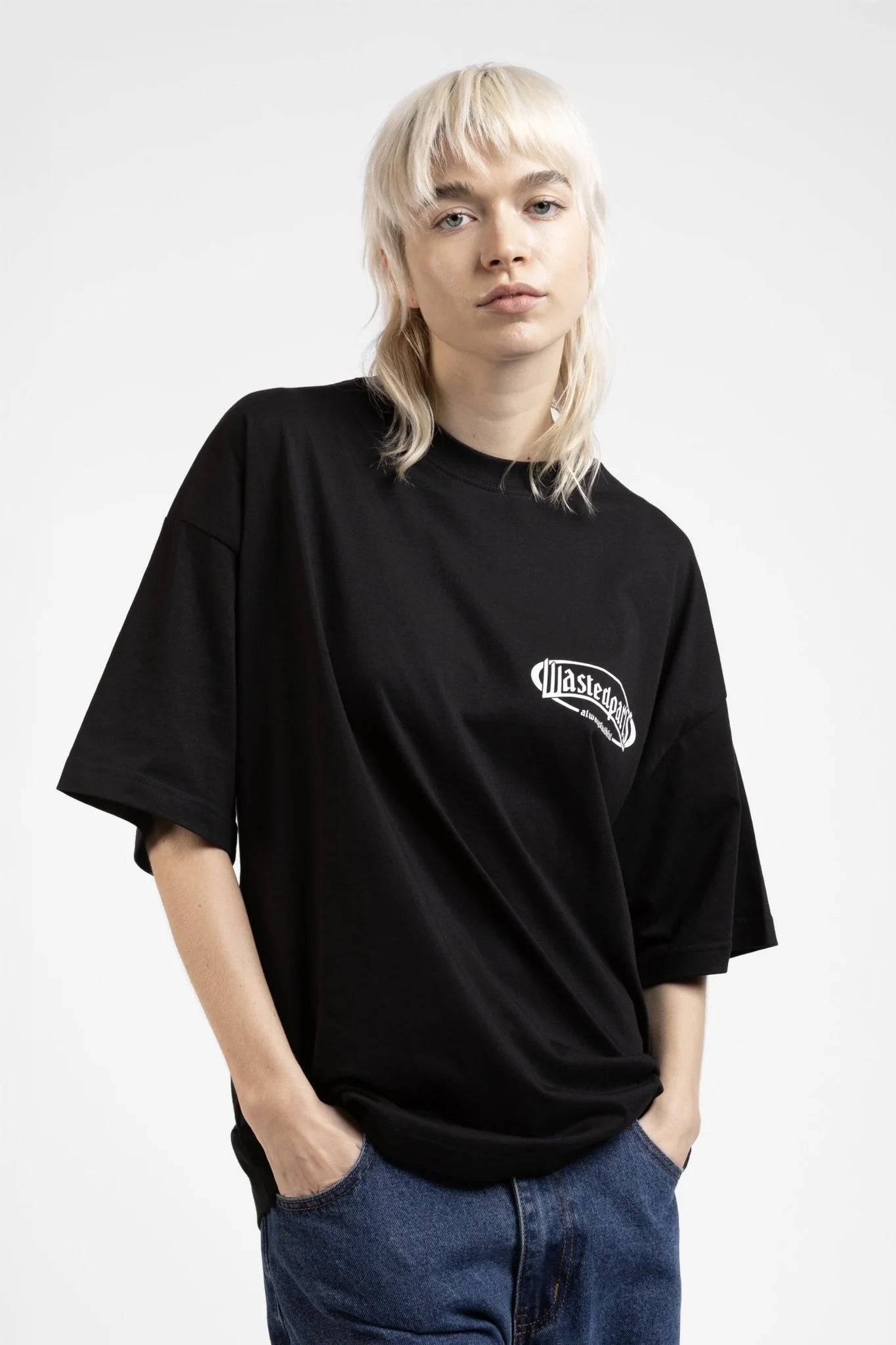 Yard Boxy T-Shirt Black