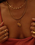 Cupid Necklace Gold