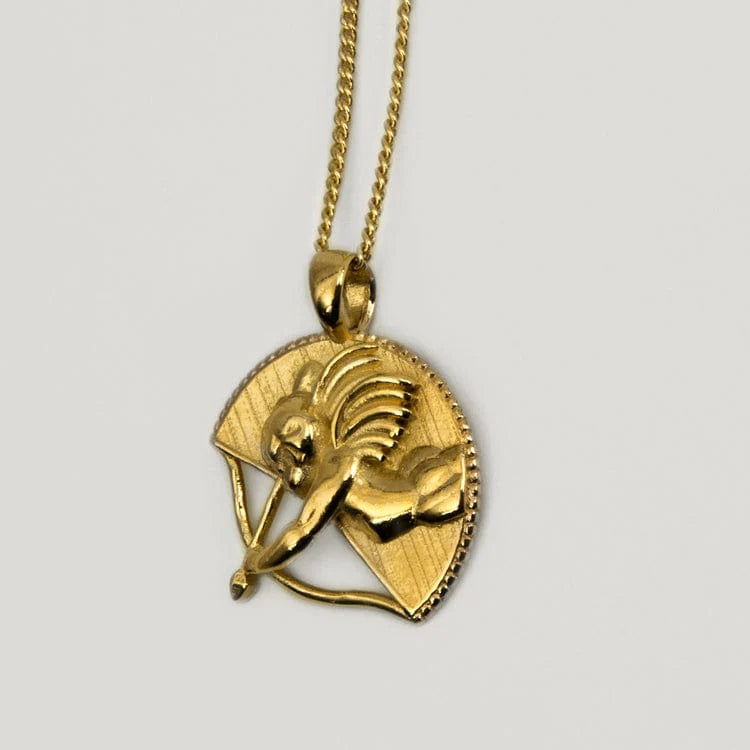Cupid Necklace Gold