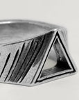 Triangle Ring Silver