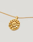 Endlessly Sun Necklace Gold