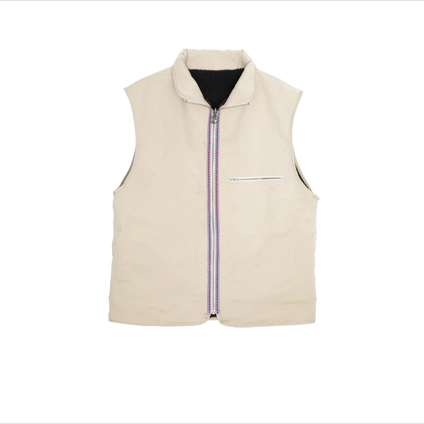 Spiraling Sherpa Vest